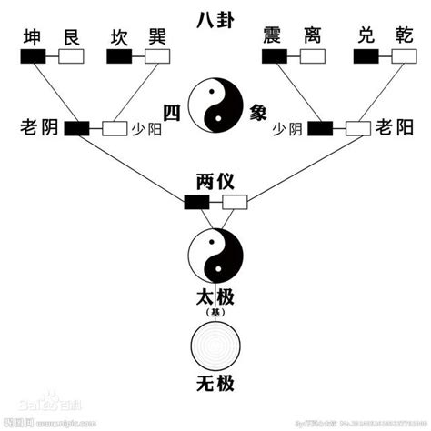 二儀生四象|太極生兩儀，兩儀生四象